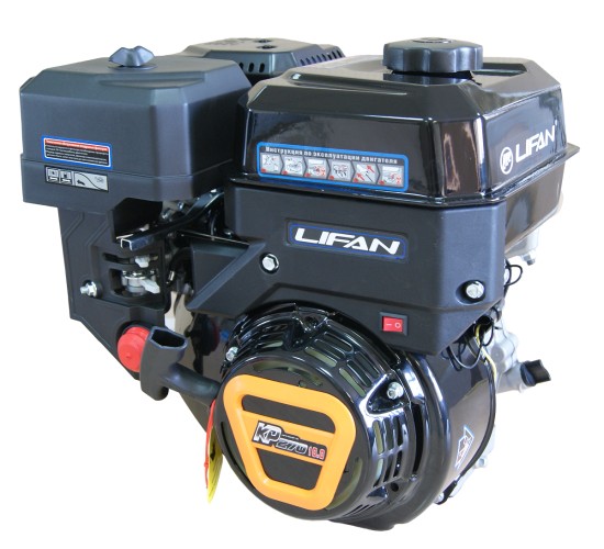 Бензиновый двигатель LIFAN KP270  10 л.с. ( вал 20 мм)