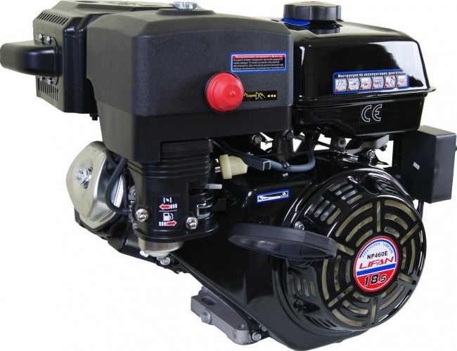 Бензиновый двигатель LIFAN NP460E  18,5 л.с. (вал 25 мм, электростартер) - изображение 3