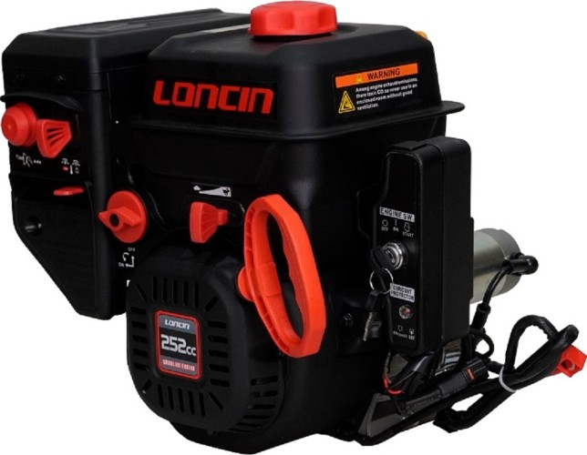 Бензиновый двигатель LONCIN G250FDS (B4 type) D19 5A 8,5 л.с. (вал 19 мм, 5А, электростартер) зимний 00-00158452 - изображение 2