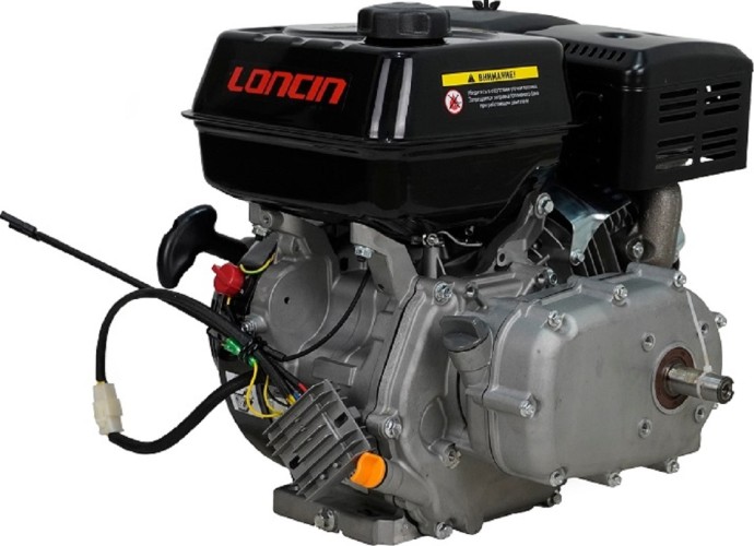 Бензиновый двигатель LONCIN G270F-B D22 5А 9,0 л.с. (вал 22 мм, 5А, редуктор, сцепление) 00-00153927 - изображение 2