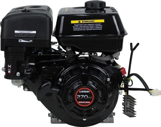 Бензиновый двигатель LONCIN G270F (A type) D25 9,0 л.с. (вал 25 мм) 00-00005800