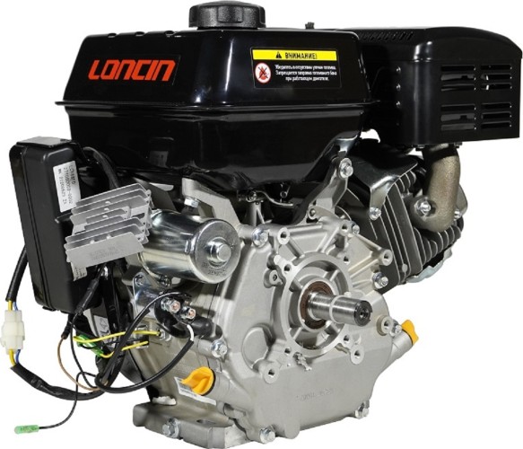 Бензиновый двигатель LONCIN G270FD (A type) D25 5А 9,0 л.с. (вал 25 мм, 5А, электростартер) 00-00153087 - изображение 2