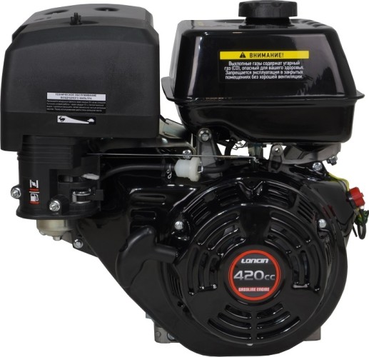 Бензиновый двигатель LONCIN G420F (L type) 15,0 л.с. (вал конус 105.95 мм) 00-00154601