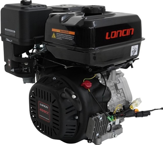 Бензиновый двигатель LONCIN G500F (A type) D25 7А 23 л.с. (вал 25 мм, 7А) 00-00160506