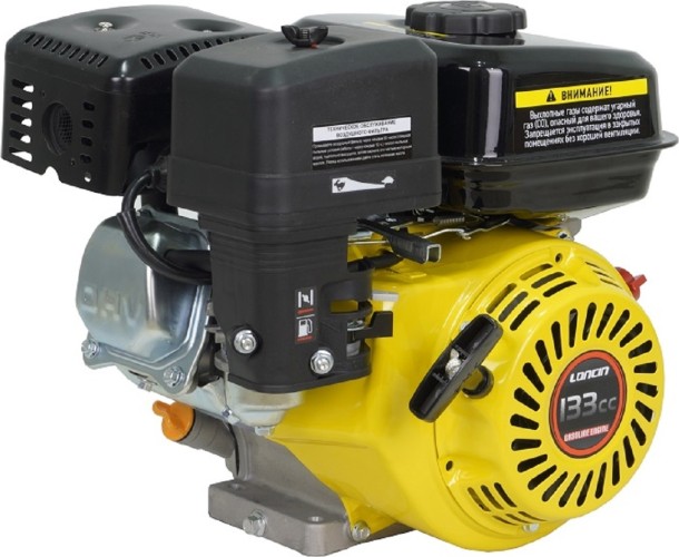 Бензиновый двигатель LONCIN H135 (R type) D19 3,5 л.с. (вал 19 мм) 00-00155481 - изображение 2