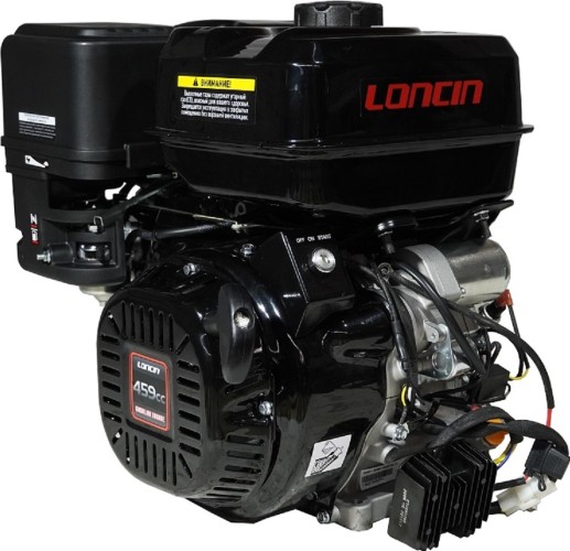 Бензиновый двигатель LONCIN LC192FD (A type) D25 18А 20 л.с. (вал 25 мм, 18А, электростартер) 00-00153090 - изображение 3