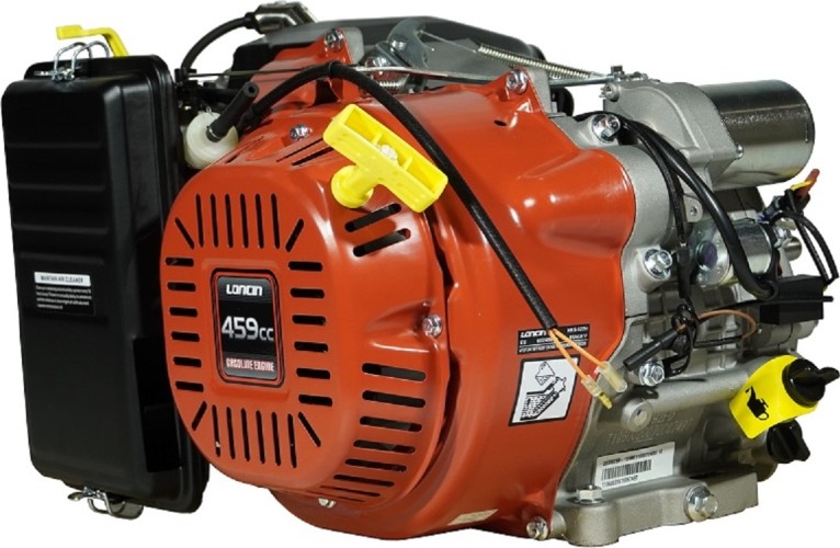 Бензиновый двигатель LONCIN LC192FD (L type) 20 л.с. (вал конус, эл.стартер, без топл бака и глуш) 00-00153091 - изображение 3