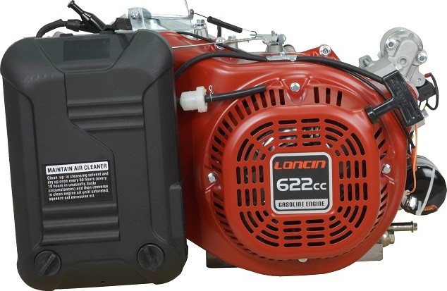 Бензиновый двигатель LONCIN LC196FD (A type) 24 л.с. (вал конус, эл.стартер, без топл бака и глуш) 00-00156338