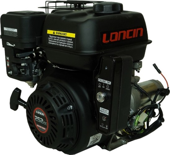 Бензиновый двигатель LONCIN LC175FD-2 (B18 type) D20 5А 8,5 л.с. (вал 20 мм, 5А, электростартер) 00-00153574 - изображение 5