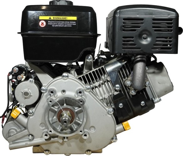 Бензиновый двигатель LONCIN LC196FD (D type) D25 20A 24 л.с. (вал 25 мм, 20А, электростартер) 00-00153758 - изображение 2