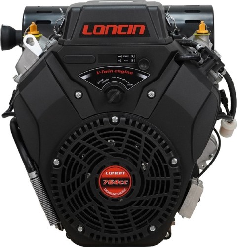 Бензиновый двигатель LONCIN LC2V80FD (B type) 30 л.с. (вал конус 101 мм, 10А, электростартер) 00-00154600
