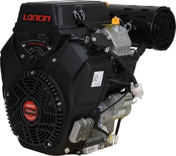 Бензиновый двигатель LONCIN LC2V80FD (B type) 30 л.с. (вал конус 101 мм, 10А, электростартер) 00-00154600 - изображение 2