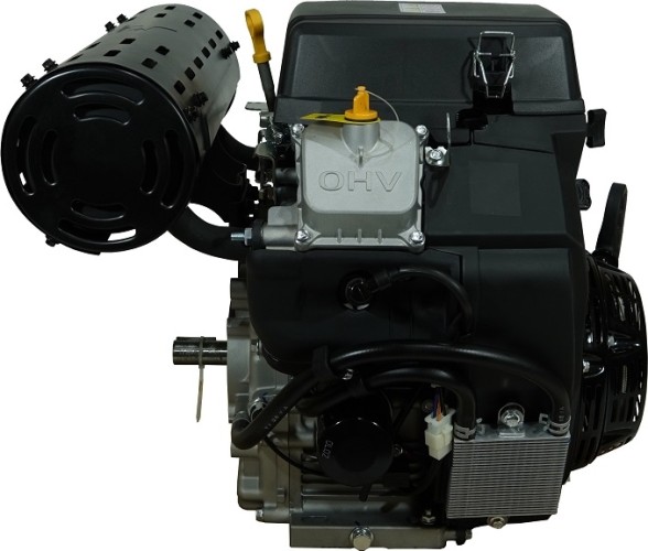 Бензиновый двигатель LONCIN LC2V80FD (A type) D25.4 20А 30 л.с. (вал 25,4 мм, 20А, ручной/эл.ст) 00-00154217 - изображение 2