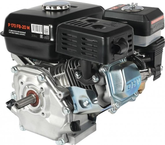 Бензиновый двигатель PATRIOT P170 FB-20 M 7,0 л.с 470108171 - изображение 2