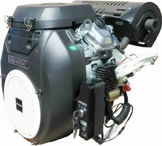 Бензиновый двигатель ZONGSHEN GB 680VE 24 л.с. (вал конус) 1T90QF680