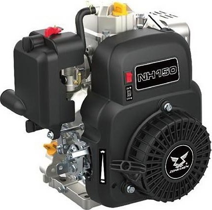 Бензиновый двигатель ZONGSHEN NH 150 H 4,5 л.с. (вал 15 мм, для вибротрамбовок) 1T90QJ150