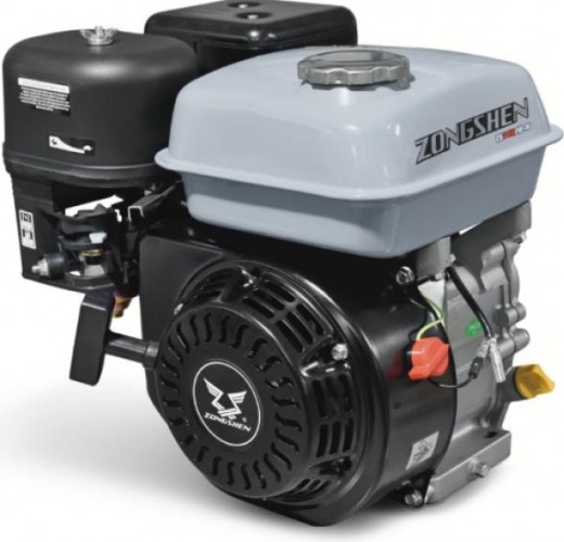 Бензиновый двигатель ZONGSHEN ZS 168 FB2 6,5 л.с. (вал конус, без бака) 1T90Q168F