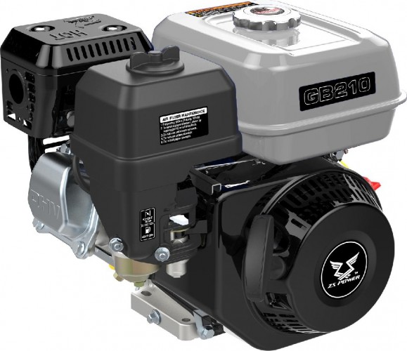 Бензиновый двигатель ZONGSHEN ZS GB 210E-2 (конус) 1T90QS211