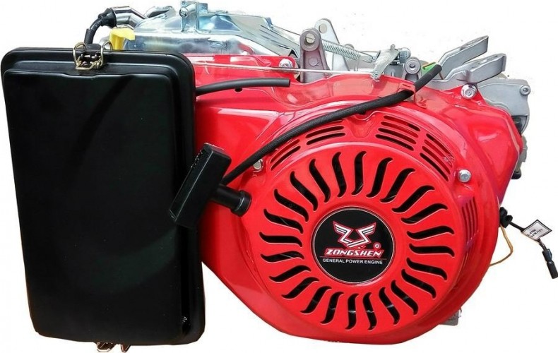 Бензиновый двигатель ZONGSHEN ZS 190 F2 15 л.с. (вал конус, без бака) 1T90Q190F - изображение 4