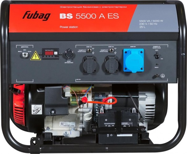 Бензиновый генератор FUBAG BS 5500 А ES с возможностью автоматизации 646279 - изображение 2