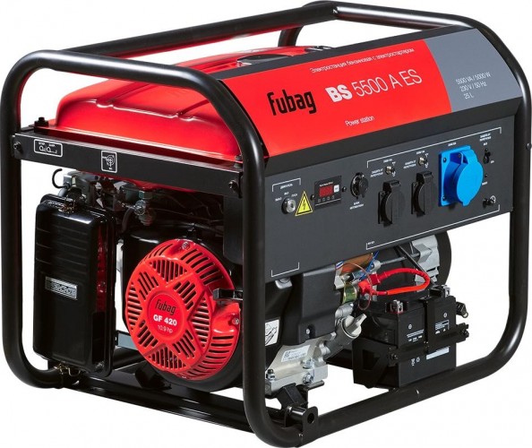 Бензиновый генератор FUBAG BS 5500 А ES с возможностью автоматизации 646279