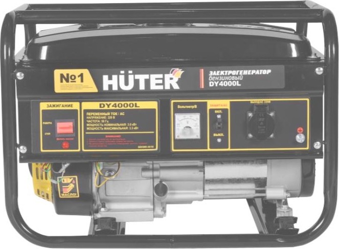 Бензогенератор HUTER DY 4000L 64/1/21 - изображение 2