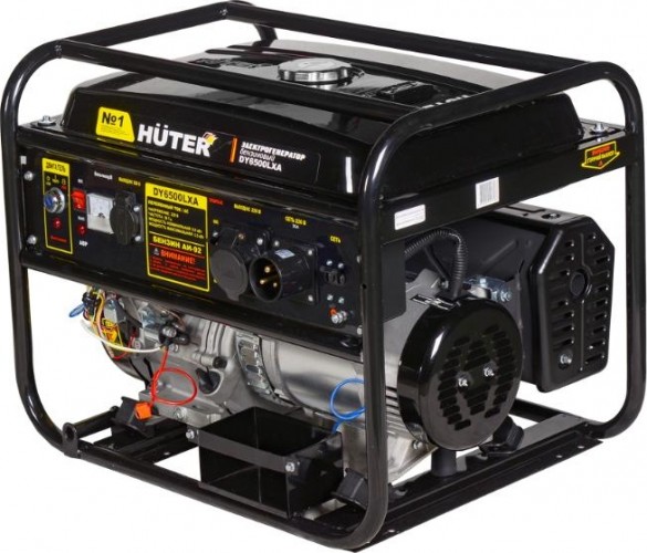 Бензогенератор HUTER DY 6500 LXA с блоком АВР 64/1/27