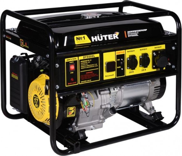 Бензогенератор HUTER DY 9500 L 64/1/39 - изображение 3