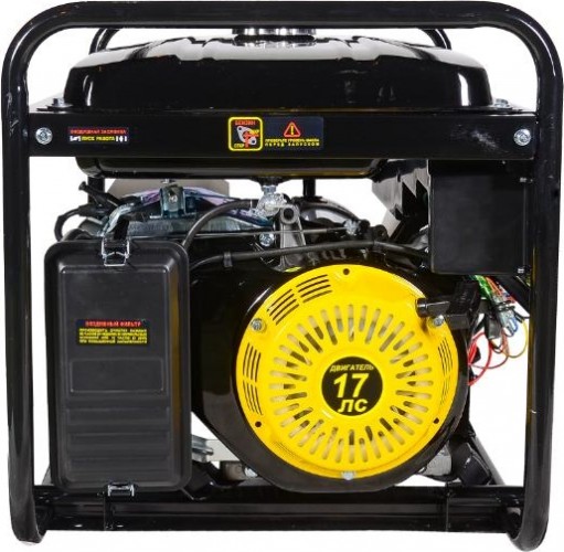 Бензогенератор HUTER DY 9500 LX-3 электростартер 64/1/41 - изображение 4