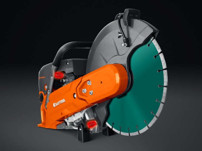 Бензорез KRAFTOOL K770-16 H 400 мм, с диском по бетону K770-16 H - изображение 5