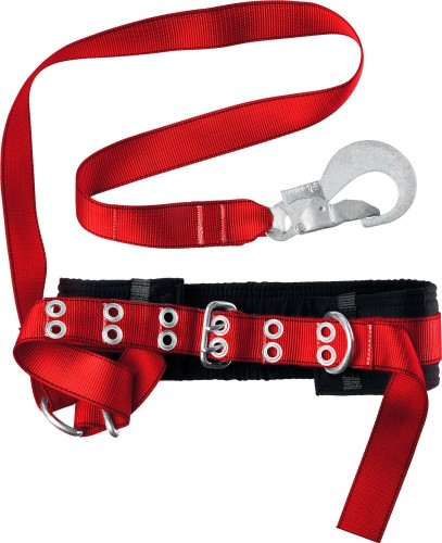 Безлямочный предохранительный пояс ЗУБР Памир ленточный строп 11585