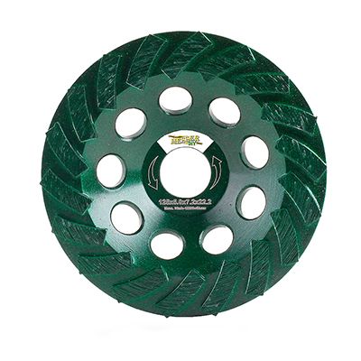 Чашка алмазная двухрядная BGM d 125 мм - изображение 4