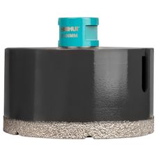 Коронка алмазная по керамограниту BIHUI вакуумная пайка 100мм DBDF100 - изображение 3