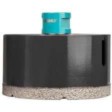 Коронка алмазная по керамограниту BIHUI вакуумная пайка 115мм DBDF115 - изображение 2