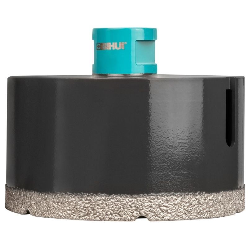 Коронка алмазная по керамограниту BIHUI вакуумная пайка 120мм DBDF120