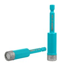 Коронка алмазная по керамограниту BIHUI на дрель, вакуумная пайка 14 мм DBDQ14 - изображение 4