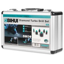 Набор коронок алмазных BIHUI 25/35/40/45/50/68 мм DBDMS6 - изображение 6