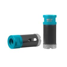 Коронка алмазная по керамограниту BIHUI вакуумная пайка 30мм DBDF30 - изображение 2