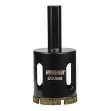 Коронка алмазная по стеклу и керамике BIHUI гальваническая 30 мм DBW30 - изображение 2