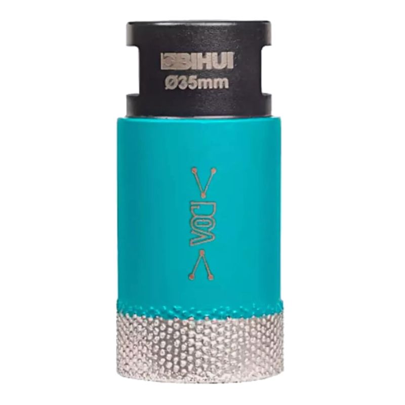 Коронка алмазная для плитки и камня BIHUI вакуумная пайка точной формы 35 мм DBDB35
