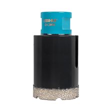 Коронка алмазная по керамограниту BIHUI вакуумная пайка 43мм DBDF43 - изображение 2