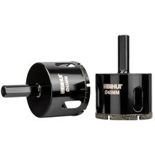 Коронка алмазная по стеклу и керамике BIHUI гальваническая 45 мм DBW45 - изображение 4