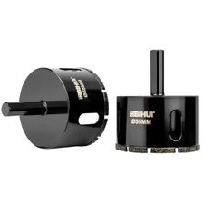 Коронка алмазная по стеклу и керамике BIHUI гальваническая 55 мм DBW55 - изображение 4