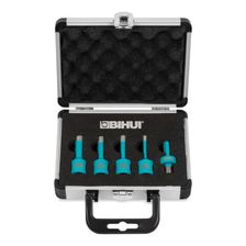 Набор алмазных коронок BIHUI 6/8/10/12 мм + переходник с М14 на хвостовик для дрели DBDMK5 - изображение 5