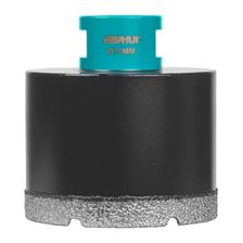 Коронка алмазная по керамограниту BIHUI вакуумная пайка 70мм DBDF70 - изображение 3