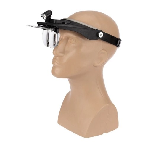 Бинокуляр монтажный REXANT 12-0402 увеличение 1.2х/1.8х/ 2.5х/3.5х, подсветка 2LED - изображение 2