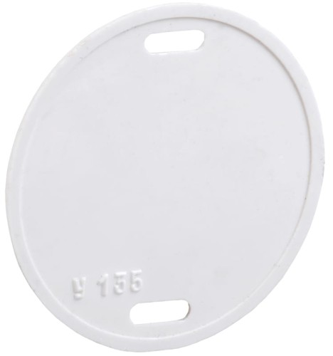 Бирка кабельная IEK У-135 маркировочная 55мм (круг)  UZMA-BIK-Y135-R