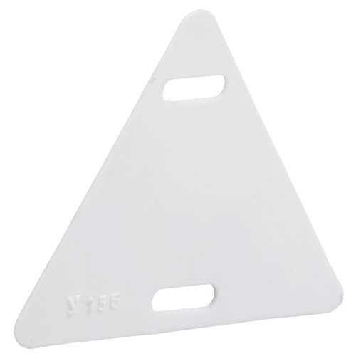 Бирка кабельная IEK У-136 маркировочная 55х55х55мм (треугольник)  UZMA-BIK-Y136-T