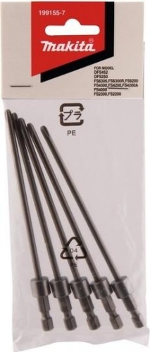 Бита для насадки с автоподачей MAKITA PH2, DFS250/2200/4000/6200 (уп.5шт) 199155-7 199155-7 - изображение 2