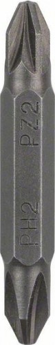 Бита для заворачивания BOSCH двусторонняя 45 мм PH2-PZ2 Extra Hard xh 2609255955